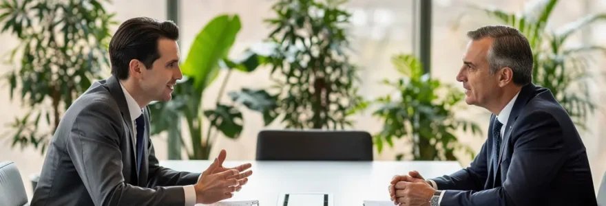 Élus CSE en réunion de consultation sur un projet de restructuration